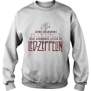 Some Grandmas Play Bingo Real Grandmas Listen To Ledzeppelin Shirt